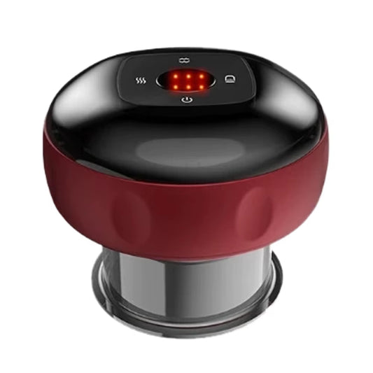Intelligent Vacuum Cupping Massager - Heating and Body Gua Sha Back, Neck and Arm Cupping Massager